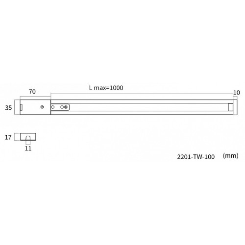Трек накладной Favourite Practica 2201-TW-100