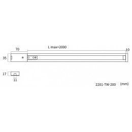 Трек накладной Favourite Practica 2201-TW-200