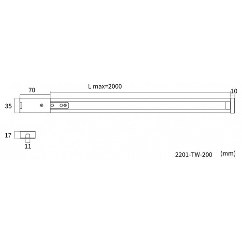 Трек накладной Favourite Practica 2201-TW-200