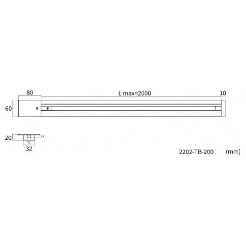 Трек накладной Favourite Practica 2202-TB-200