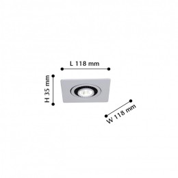 Встраиваемый светильник Favourite Cardine 2417-1U