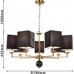 Подвесная люстра Favourite Diva 2822-7P