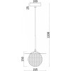 Подвесной светильник Favourite Roshni 3050-1P