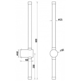 Бра Favourite Lignum 3057-1W