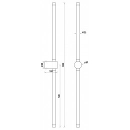 Бра Favourite Lignum 3057-3W