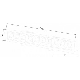 Встраиваемый светильник Favourite Roshni 3084-10C