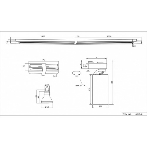 Комплект трековый Favourite Imago 4018-3U