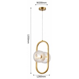 Подвесной светильник Favourite Malinconia 4051-2P