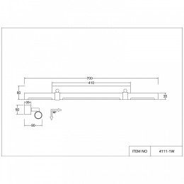 Подсветка для картины Favourite Cuero 4111-1W