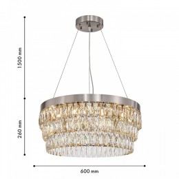 Подвесная люстра Favourite Magnitudo 4715-12P