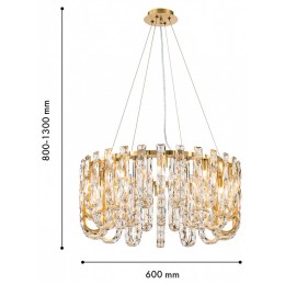 Подвесная люстра Favourite Infinity 4721-14P
