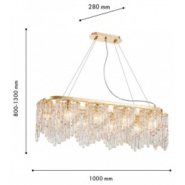 Подвесная люстра Favourite Diadem 4724-10P