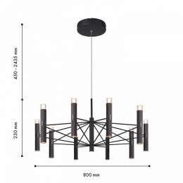 Подвесная люстра Favourite Blick 4758-10P