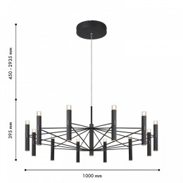 Подвесная люстра Favourite Blick 4758-12P