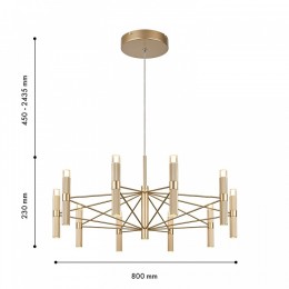 Подвесная люстра Favourite Blick 4759-10P