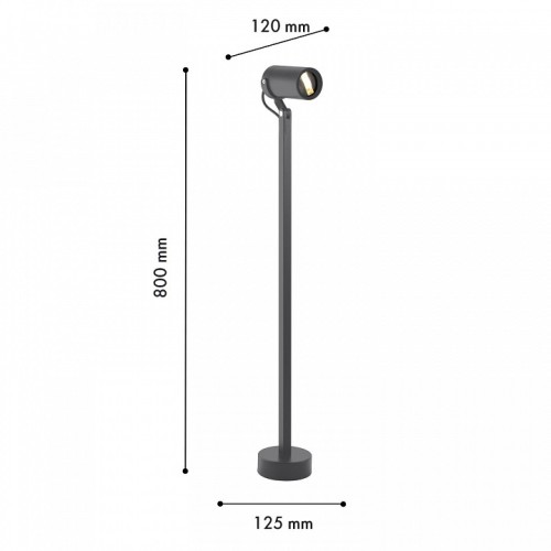Наземный высокий светильник Favourite Slit 4807-1F