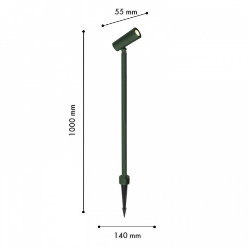 Наземный высокий светильник Favourite Micron 4811-1F