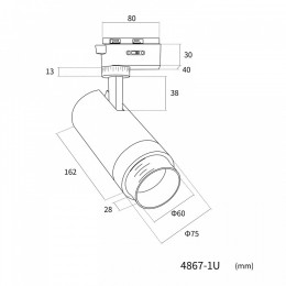 Светильник на штанге Favourite Practica 4867-1U