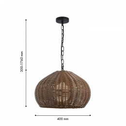 Подвесной светильник Favourite Wicker 4883-1P