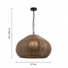 Подвесной светильник Favourite Wicker 4884-1P