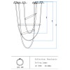 Подвесной светильник Kink Light Ровекс 07686-120+140+150,19