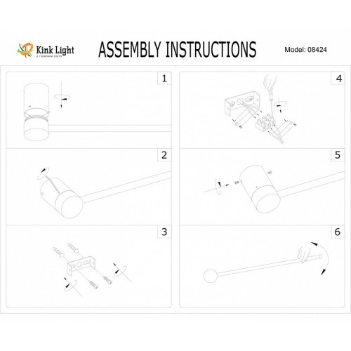 Бра Kink Light Альберо 08424-60,33(3000K)