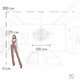 Подвесная люстра Loft it Gino 10196/1000 White