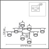 Торшер Loft it Stream 10208F Gunmetal