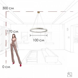 Подвесной светильник Loft it Mondrian 10408/1000
