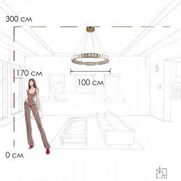 Подвесной светильник Loft it Manhattan 10415/1000