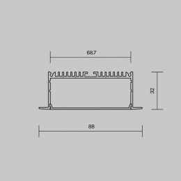 Короб встраиваемый Maytoni  632007