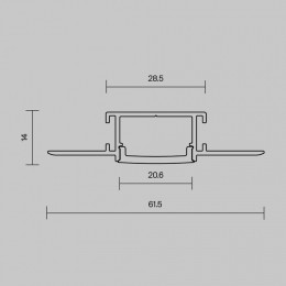 Короб встраиваемый гибкий Maytoni  636005