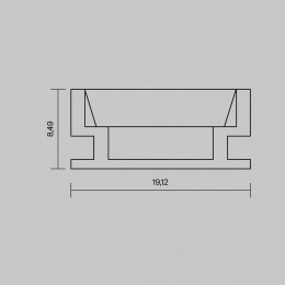 Короб встраиваемый в пол Maytoni  636007