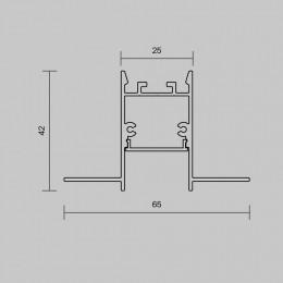 Профиль накладной Maytoni  636012