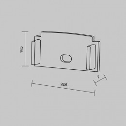 Набор заглушек для профиля Maytoni  642008