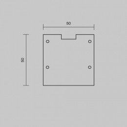 Заглушка для профиля Maytoni  642047