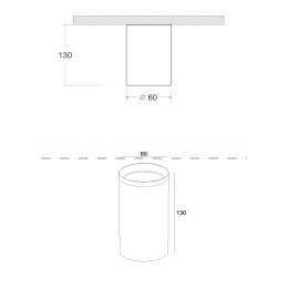 Накладной светильник Maytoni Focus C010CL-01MG