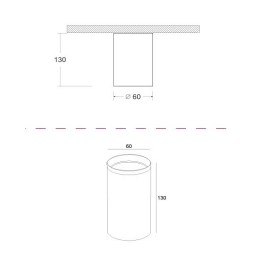 Накладной светильник Maytoni Focus Design C036CL-01B