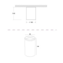 Накладной светильник Maytoni Focus Design C036CL-01G