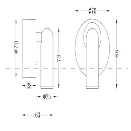 Спот Maytoni Mirax C038WL-L3W3K