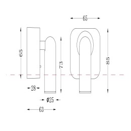 Спот Maytoni Mirax C039WL-L3W3K
