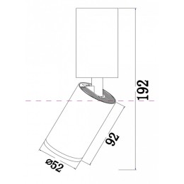 Спот Maytoni Focus S C051CL-01G