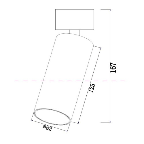 Накладной светильник Maytoni Focus LED C055CL-L12B4K