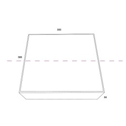 Накладной светильник Maytoni Zon C067CL-L40W3K