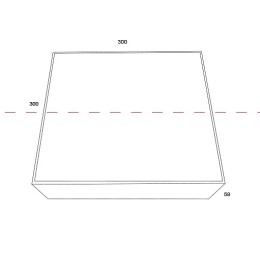 Накладной светильник Maytoni Zon C067CL-L40W4K