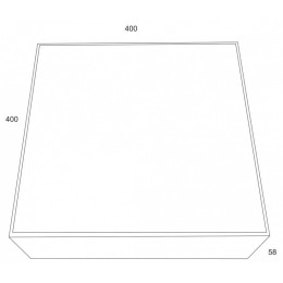 Накладной светильник Maytoni Zon C067CL-L48W3K