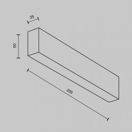 Накладной светильник Maytoni Basis C068CL-20W3-6K-W