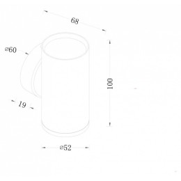 Бра Maytoni Focus S C068WL-01MG