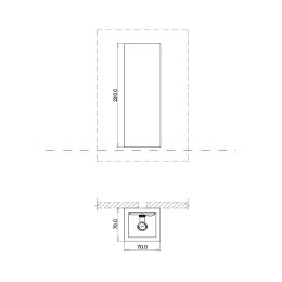 Накладной светильник Maytoni Parma C190-WL-02-W