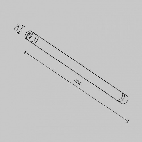 Соединитель линейный Maytoni  CA011-L500-B